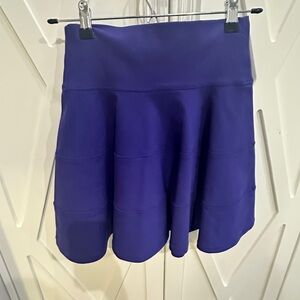 Robert Rodriguez Purple Skater Mini Skirt